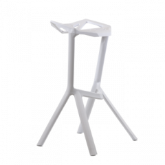 Барный стул Barneo N-228 One белый (95194) в Ялуторовске - yalutorovsk.mebel24.online | фото