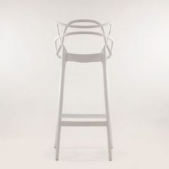 Барный стул Barneo N-235 Masters, белый, design Phillip Stark в Ялуторовске - yalutorovsk.mebel24.online | фото 4