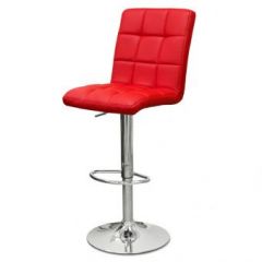 Барный стул Barneo N-48 Kruger красный в Ялуторовске - yalutorovsk.mebel24.online | фото
