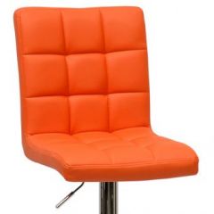 Барный стул Barneo N-48 Kruger оранжевый в Ялуторовске - yalutorovsk.mebel24.online | фото 3