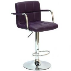 Барный стул Barneo N-69 Kruger Arm Фиолетовый в Ялуторовске - yalutorovsk.mebel24.online | фото