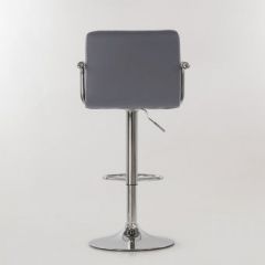 Барный стул Barneo N-69 Kruger Arm Серый в Ялуторовске - yalutorovsk.mebel24.online | фото 2