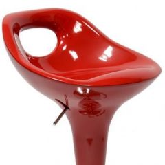 Барный стул Barneo N-7 Malibu красный глянец в Ялуторовске - yalutorovsk.mebel24.online | фото 3