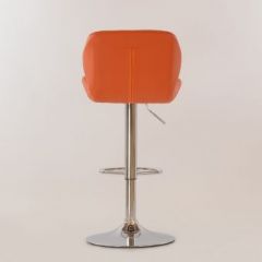 Барный стул Barneo N-85 Diamond оранжевый в Ялуторовске - yalutorovsk.mebel24.online | фото 3