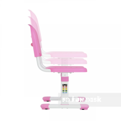 Комплект парта + стул трансформеры Cantare Pink в Ялуторовске - yalutorovsk.mebel24.online | фото 7