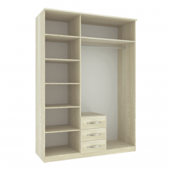 ДИАНА Д11 Шкаф для одежды в Ялуторовске - yalutorovsk.mebel24.online | фото 2