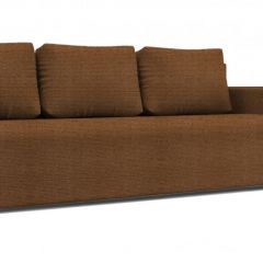 Диван Алиса 4 Shaggy BROWN - Teos Dark Brown в Ялуторовске - yalutorovsk.mebel24.online | фото