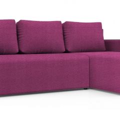 Диван угловой Алиса 3 Shaggy FUCHSIA - TEOS BLACK в Ялуторовске - yalutorovsk.mebel24.online | фото