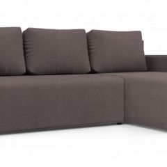 Диван угловой Алиса 3 Vital COCOA - Teos Dark Brown в Ялуторовске - yalutorovsk.mebel24.online | фото