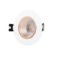 DK3061-WBR Встраиваемый светильник, IP 20, 10 Вт, GU5.3, LED, белый/бронзовый, пластик в Ялуторовске - yalutorovsk.mebel24.online | фото