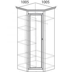 Гостиная Флоренция 4 Дуб оксфорд в Ялуторовске - yalutorovsk.mebel24.online | фото 6