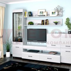 Гостиная Камелия Композиция 5 (Снежный ясень) в Ялуторовске - yalutorovsk.mebel24.online | фото