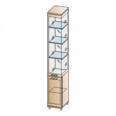 Гостиная Мелисса Композиция 11 (Акация Молдау) в Ялуторовске - yalutorovsk.mebel24.online | фото 3