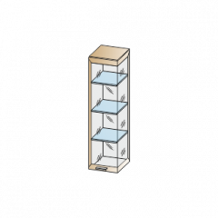 Гостиная Мелисса Композиция 8 (Акация Молдау) в Ялуторовске - yalutorovsk.mebel24.online | фото 3