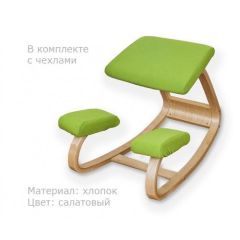 Коленный стул Smartstool Balance + Чехлы в Ялуторовске - yalutorovsk.mebel24.online | фото 4