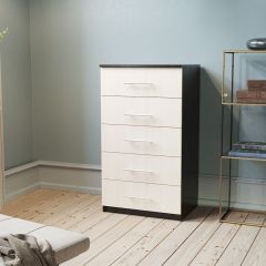 Комод ФАВОРИТ (Венге/Дуб молочный) в Ялуторовске - yalutorovsk.mebel24.online | фото 2
