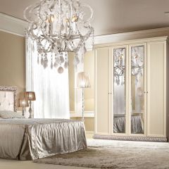 Комод Тиффани штрих-лак/серебро (ТФКМ-1) в Ялуторовске - yalutorovsk.mebel24.online | фото 2