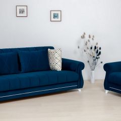 Комплект Роуз ТД 410 диван-кровать + кресло + комплект подушек в Ялуторовске - yalutorovsk.mebel24.online | фото