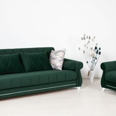 Комплект Роуз ТД 411 диван-кровать + кресло + комплект подушек в Ялуторовске - yalutorovsk.mebel24.online | фото