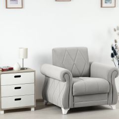 Комплект Роуз ТД 414 диван-кровать + кресло + комплект подушек в Ялуторовске - yalutorovsk.mebel24.online | фото 2