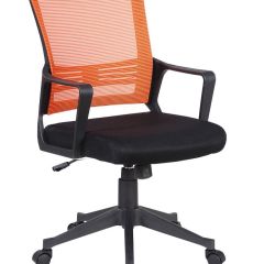 Кресло BRABIX " Balance MG-320", черное/оранжевое, 531832 в Ялуторовске - yalutorovsk.mebel24.online | фото