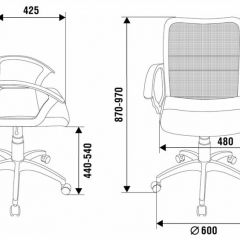 Кресло Бюрократ CH-590/BLACK в Ялуторовске - yalutorovsk.mebel24.online | фото 5