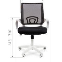 Кресло для оператора CHAIRMAN 696 white (ткань TW-10/сетка TW-05) в Ялуторовске - yalutorovsk.mebel24.online | фото 6