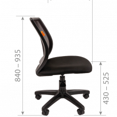 Кресло для оператора CHAIRMAN 699 Б/Л (ткань стандарт/сетка TW-01) в Ялуторовске - yalutorovsk.mebel24.online | фото 7