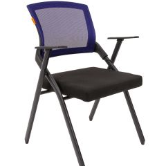 Кресло для посетителей CHAIRMAN NEXX (ткань стандарт черный/сетка DW-61) в Ялуторовске - yalutorovsk.mebel24.online | фото