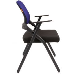 Кресло для посетителей CHAIRMAN NEXX (ткань стандарт черный/сетка DW-61) в Ялуторовске - yalutorovsk.mebel24.online | фото 3