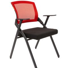 Кресло для посетителей CHAIRMAN NEXX (ткань стандарт черный/сетка DW-69) в Ялуторовске - yalutorovsk.mebel24.online | фото