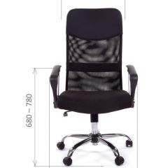 Кресло для руководителя CHAIRMAN 610 N (15-21 черный/сетка черный) в Ялуторовске - yalutorovsk.mebel24.online | фото 4