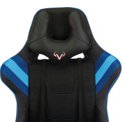 Кресло игровое Бюрократ VIKING 4 AERO BLUE черный/синий в Ялуторовске - yalutorovsk.mebel24.online | фото 6