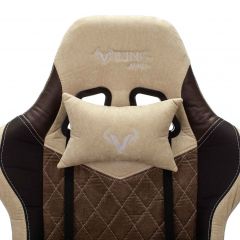 Кресло игровое Бюрократ VIKING 7 KNIGHT BR FABRIC коричневый/бежевый в Ялуторовске - yalutorovsk.mebel24.online | фото 6