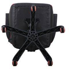 Кресло компьютерное BRABIX Nitro GM-001 (ткань/экокожа) черное, вставки красные (531816) в Ялуторовске - yalutorovsk.mebel24.online | фото