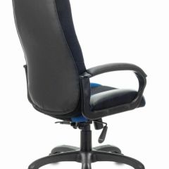 Кресло компьютерное BRABIX PREMIUM "Rapid GM-102" (экокожа/ткань, черное/синее) 532106 в Ялуторовске - yalutorovsk.mebel24.online | фото 4
