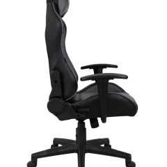 Кресло компьютерное BRABIX "GT Racer GM-100" (черное/серое) 531926 в Ялуторовске - yalutorovsk.mebel24.online | фото 3