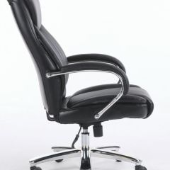 Кресло офисное BRABIX PREMIUM "Advance EX-575" (хром, экокожа, черное) 531825 в Ялуторовске - yalutorovsk.mebel24.online | фото 3
