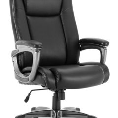 Кресло офисное BRABIX PREMIUM "Solid HD-005" (рециклированная кожа, черное) 531941 в Ялуторовске - yalutorovsk.mebel24.online | фото