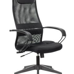 Кресло офисное BRABIX PREMIUM "Stalker EX-608 PL" (ткань-сетка/кожзам, черное) 532090 в Ялуторовске - yalutorovsk.mebel24.online | фото