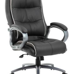 Кресло офисное BRABIX PREMIUM "Strong HD-009" (экокожа черная, ткань серая) 531945 в Ялуторовске - yalutorovsk.mebel24.online | фото 1