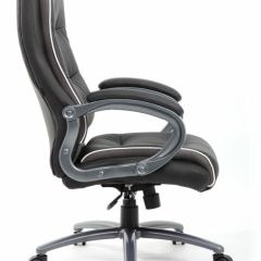 Кресло офисное BRABIX PREMIUM "Strong HD-009" (экокожа черная, ткань серая) 531945 в Ялуторовске - yalutorovsk.mebel24.online | фото 3