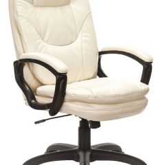 Кресло офисное BRABIX PREMIUM "Trend EX-568", экокожа, бежевое, 532102 в Ялуторовске - yalutorovsk.mebel24.online | фото