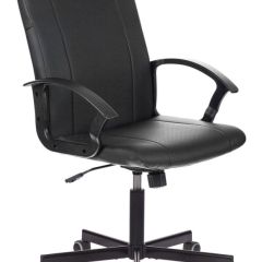 Кресло офисное BRABIX "Simple EX-521" (экокожа, черное) 532103 в Ялуторовске - yalutorovsk.mebel24.online | фото