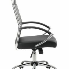 Кресло офисное BRABIX "Style EX-528", экокожа, хром, черное, 531947 в Ялуторовске - yalutorovsk.mebel24.online | фото 3
