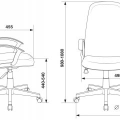 Кресло руководителя Бюрократ CH-808LT/#B черный 3C11 в Ялуторовске - yalutorovsk.mebel24.online | фото 4