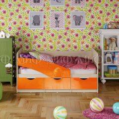 Кровать Бабочки (Оранжевый металлик) 1800 в Ялуторовске - yalutorovsk.mebel24.online | фото