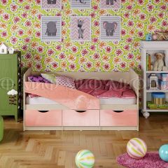Кровать Бабочки (Розовый металлик) 1800 в Ялуторовске - yalutorovsk.mebel24.online | фото
