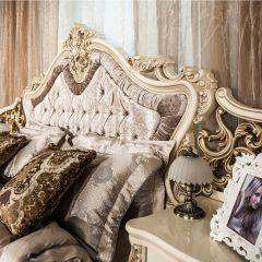 Кровать 1600 Джоконда (крем) в Ялуторовске - yalutorovsk.mebel24.online | фото 5