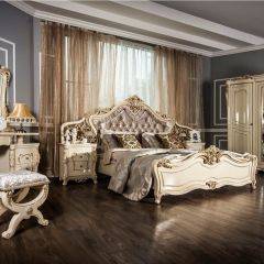 Кровать 1600 Джоконда (крем) в Ялуторовске - yalutorovsk.mebel24.online | фото 7